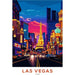 Poster Las Vegas USA Vintage