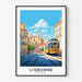 Poster Lisbona Vintage
