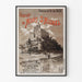 Poster Mont-Saint-Michel vintage – Escursione ferroviaria da Parigi