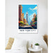 Poster New York City USA Vintage
