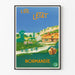 Poster Normandie vintage – L’estate... lo Stato (anni 1930)