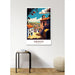Poster Obidos Portugal Vintage