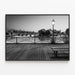 Poster Parigi - Il Ponte degli Arts in bianco e nero