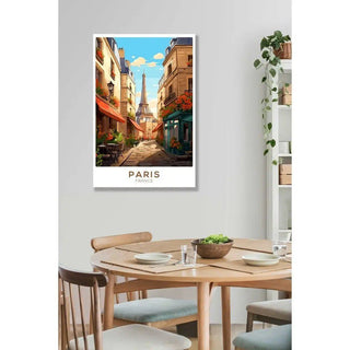 Affiche Paris Vintage - La tour Eiffel
