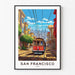 Poster San Francisco Vintage