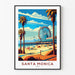 Poster Santa Monica Vintage
