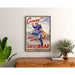 Poster Seconda Guerra Mondiale - Arrivi? Allora affrettati! - Royal Australian Air Force (RAAF) — ambientato in un interno
