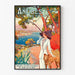 Poster Vintage - Antibes - Costa Azzurra