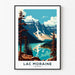 Poster Vintage - Lac Moraine Canada