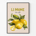 Poster decorazione cucina - Limone Amalfi