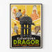 Poster pubblicitario vintage - Élévateurs Dragor