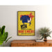 Poster pubblicitario vintage – Abbigliamento da lavoro Mont Saint-Michel