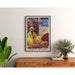 Poster vintage - Aux Trois Quartiers - Tappeto orientale di René Péan