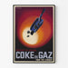 Poster vintage - Charbon Coke de Gaz de R. de Valerio