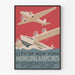 Poster vintage - City of New York Municipal Airports