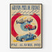 Poster vintage - Grands Prix de France, Pau 1952