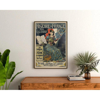 Affiche vintage - Histoire de France par Victor Duruy