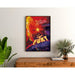 Poster vintage NASA - Flares of Fury 2020