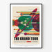 Poster vintage NASA - Grand Tour 2017