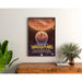 Poster vintage NASA - The Roasted Planet 2021