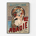 Poster vintage - Riz Abadie - Alphonse Mucha