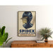Poster vintage - Spidex, La Cuisinière en Acier by R. de Valerio