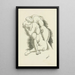 Nu 5 - Dopo Auguste Rodin — quadro incorniciato alla parete