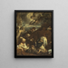 Annunciazione ai pastori - Dopo Jacopo Bassano — quadro incorniciato alla parete