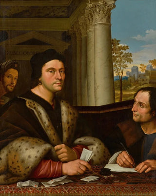 After Sebastiano del Piombo - Portrait of Ferry Carondelet 14731528 with his Secretaries.webp