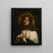 Jean l'Évangéliste - Après Simone Cantarini — quadro incorniciato alla parete