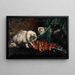 Scacco matto - Agnes Augusta Talboys — quadro incorniciato alla parete