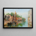Scène d'un canal vénitien, esquisse - Agnes Brjesson — quadro incorniciato alla parete