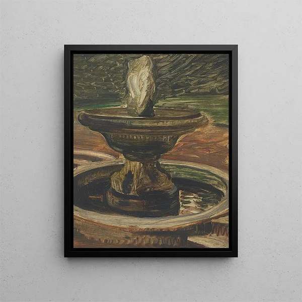 Fontaine - Agnes Slott-Møller — quadro incorniciato alla parete