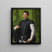Ritratto di Lodovico Capponi - Agnolo Bronzino — quadro incorniciato alla parete