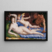 Venere, Cupido e Satiro - Agnolo Bronzino — quadro incorniciato alla parete