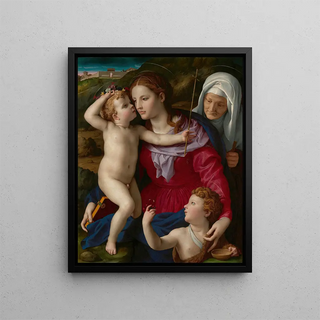 Agnolo Bronzino - Virgin and Child with Saint Elizabeth and Saint John the Baptist.webp