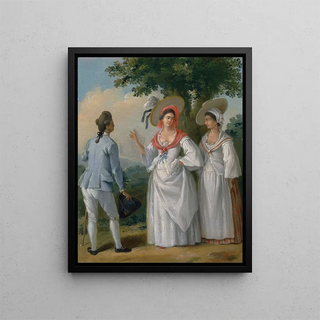 Agostino Brunias - Free West Indian Creoles In Elegant Dress.webp
