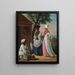 Donne libere della Dominica - Agostino Brunias — quadro incorniciato alla parete