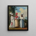 Donne libere della Dominica con bambino - Agostino Brunias — quadro incorniciato alla parete
