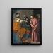 Il Cristo davanti a Pilato - Agostino Ciampelli — quadro incorniciato alla parete