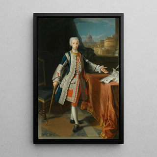Agostino Masucci - Portrait Of Francisco Pescatori Baroni Mastigoli Y Pasqual 17211791 Third Marquis Of San Andrs De Parma.webp