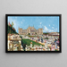 Festa scolastica a Ipiranga - Agustín Salinas y Teruel — quadro incorniciato alla parete