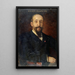 Jules Claretie 1840-1913 amministratore della Comédie-Française - Aimé Morot — quadro incorniciato alla parete