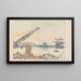 Pont Taishobashi - Akamatsu Rinsaku — quadro incorniciato alla parete