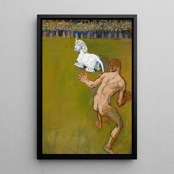 Conceptio Artis - Akseli Gallen-Kallela — quadro incorniciato alla parete