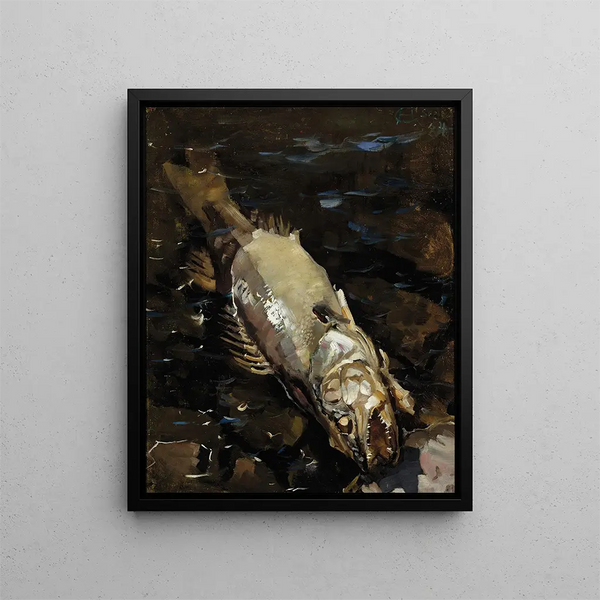 Sander in decomposizione - Akseli Gallen-Kallela — quadro incorniciato alla parete