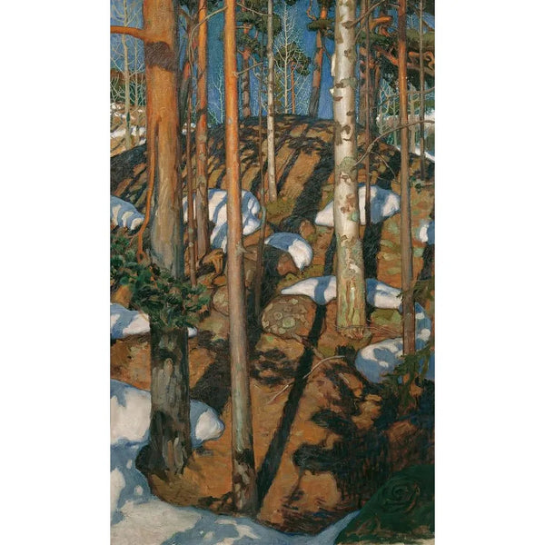 Printemps - Akseli Gallen-Kallela — quadro incorniciato alla parete
