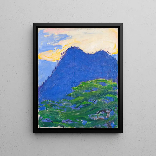 Collines Hwandoni - Akseli Gallen-Kallela — quadro incorniciato alla parete