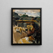 Parc à bétail - Akseli Gallen-Kallela — quadro incorniciato alla parete