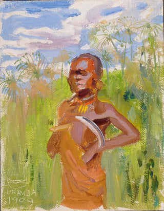 Akseli GallenKallela - Kikuyu In Papyrus Reeds.webp